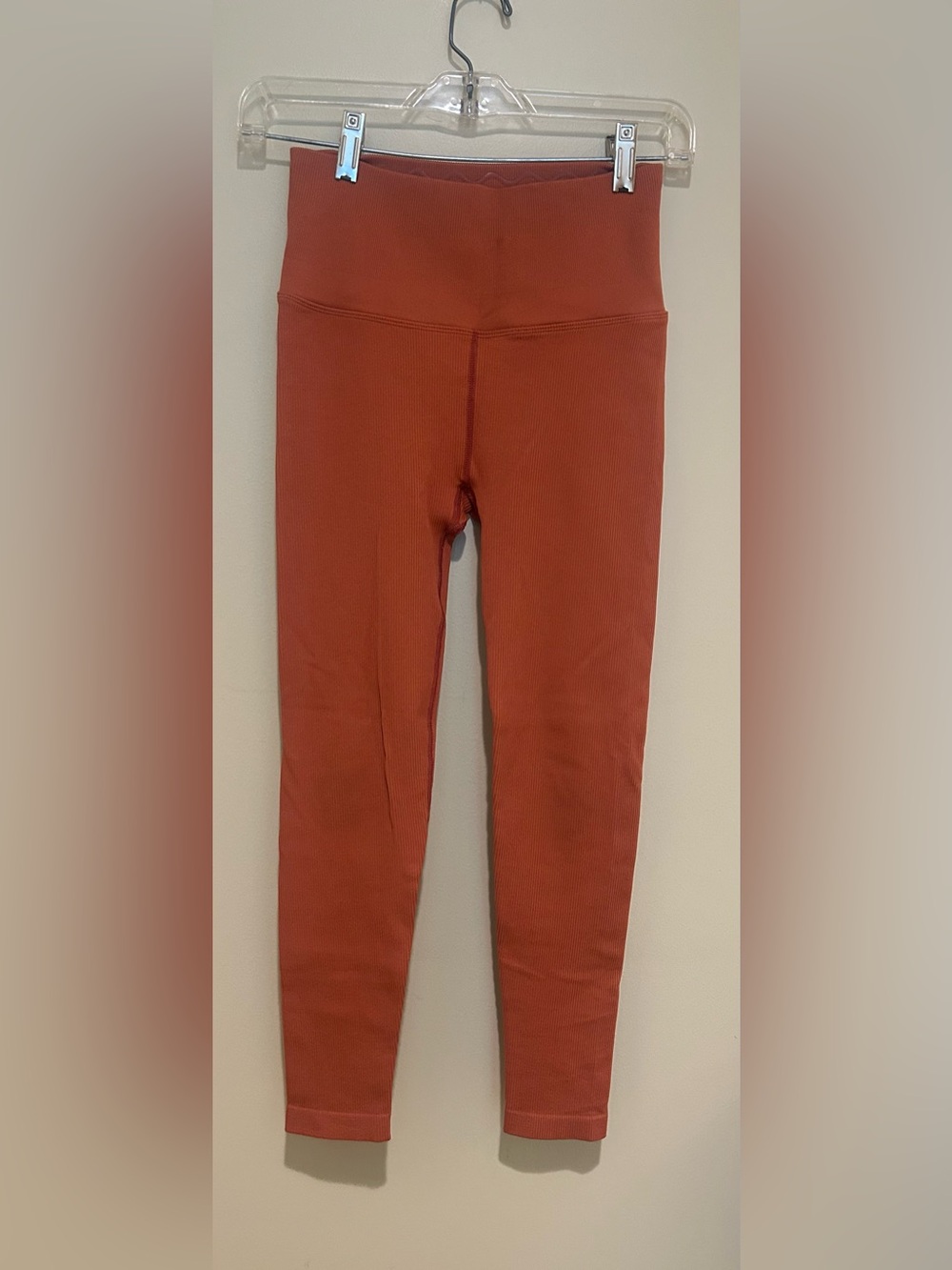 Spiritual Gangster Women’s Orange Rust High-Rise Leggings Like New XS/S